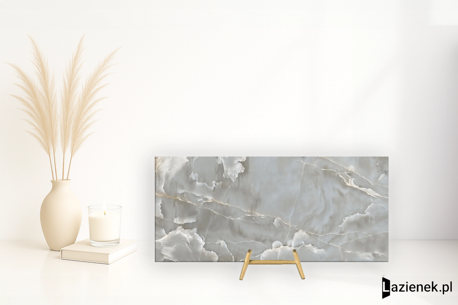 Casalgrande Padana Onici Grigio połaczenie mat-poler 120x278 cm gr. 6 mm - płytka rektyfikowana/14570015